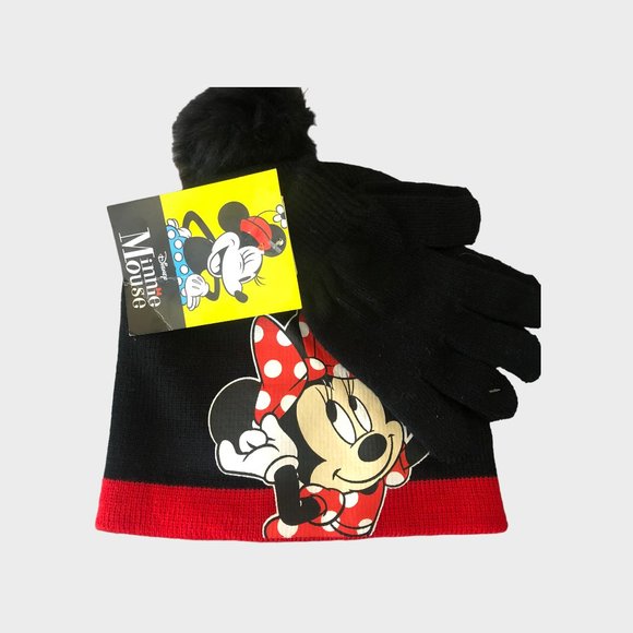 Disney's Minnie Mouse Beanie and Glove Set. - Picture 1 of 2